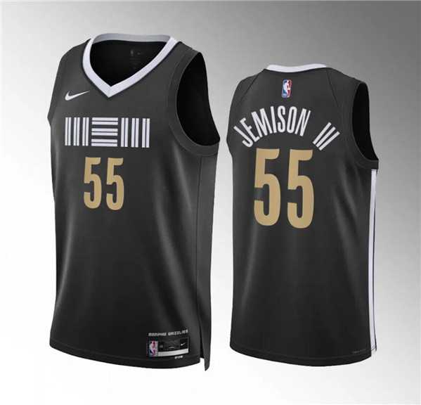 Men's Memphis Grizzlies #55 Trey Jemison Iii Black 2023-24 City Edition Stitched Jersey Dzhi,We sell and wholesale Men's Memphis Grizzlies #55 Trey Jemison Iii Black 2023-24 City Edition Stitched Jersey Dzhi on line form chian!